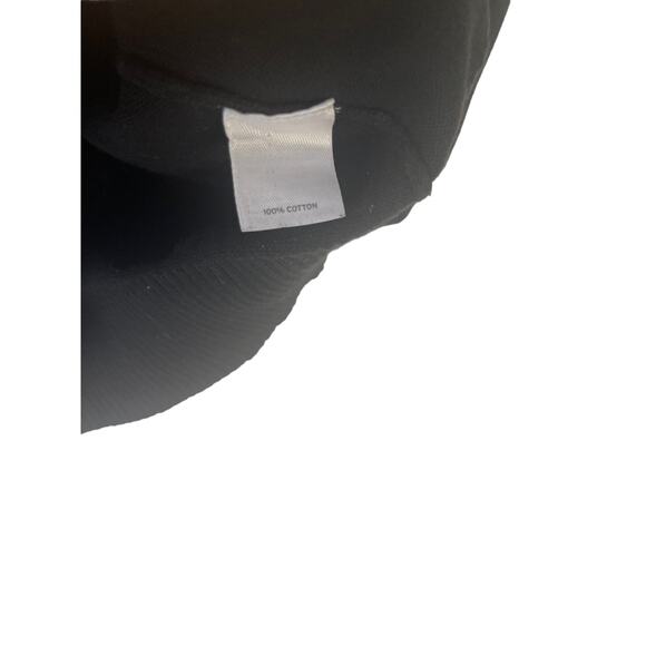 Halogen Size Medium Black Cotton Light Weight 3/4 Sleeve Top - Picture 6 of 8